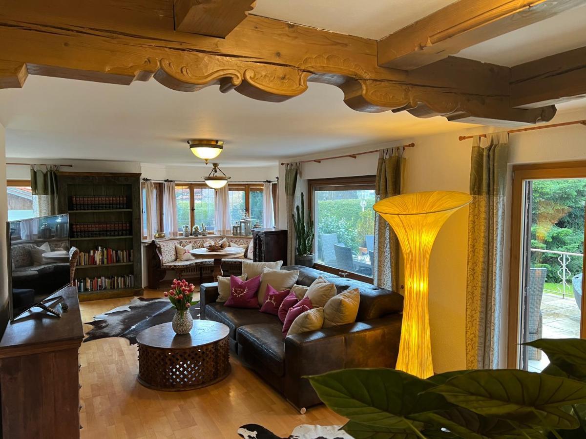 Alpen Suite Tegernsee - Grosse Sonnenterasse Und Idyllischer Garten Bad Wiessee Extérieur photo